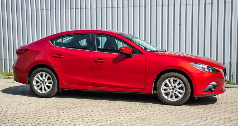 Mazda 3 cena 54900 przebieg: 148100, rok produkcji 2015 z Łódź małe 529